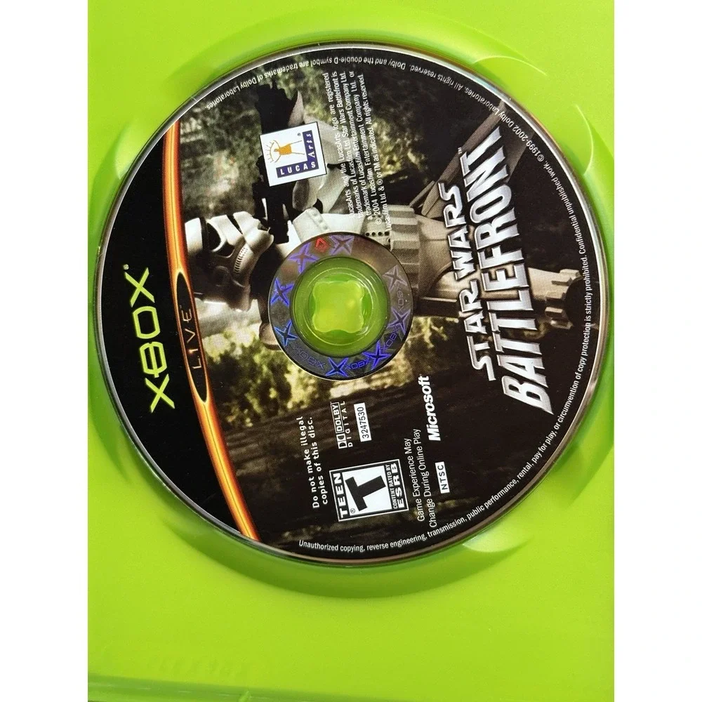 Xbox Star Wars: Battlefront (Original Xbox) Manual Included‎ CIB